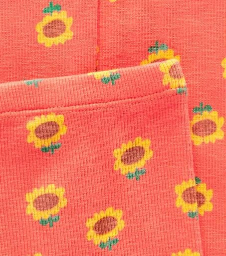 BOBO CHOSES Sunflower cotton-blend jersey leggings 2