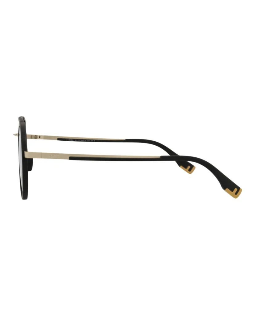 Fendi Aviator-Frame Metal Sunglasses 3