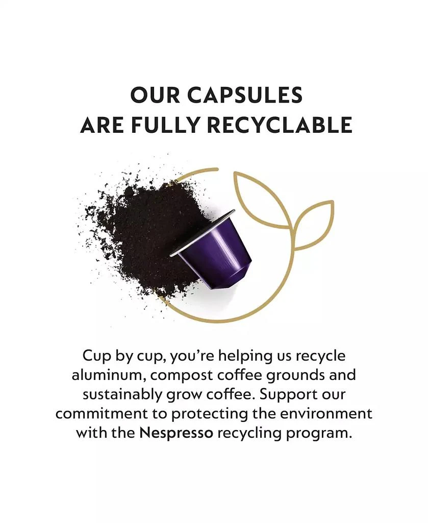 Nespresso Capsules OriginalLine,  Ispirazione Firenze Decaffeinato Arpeggio, Dark Roast Espresso Coffee, 50-Count Espresso Pods, Brews 1.35-oz. 4