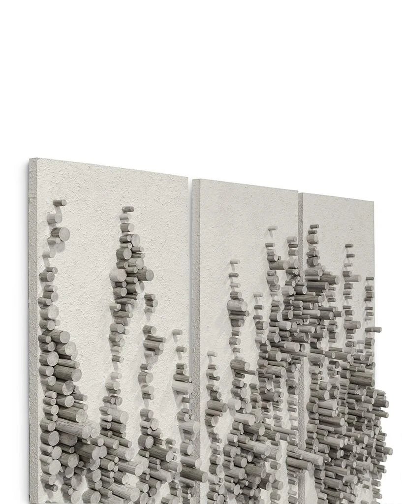 Palecek Rainfall Rattan Wall Decor, Set of 3 3