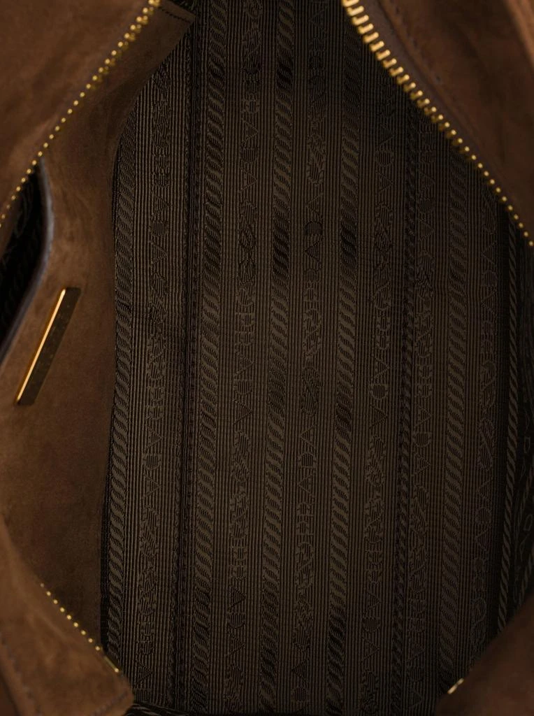 Prada EXPLORE MEDIUM SUEDE SHOULDER BAG 8