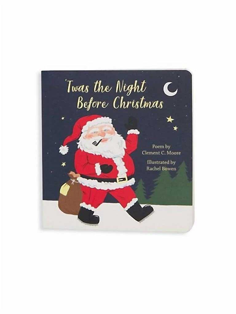 Books To Bed Books To Bed - Girl's Twas The Night Before Christmas Infant Coverall & Book Kit 3
