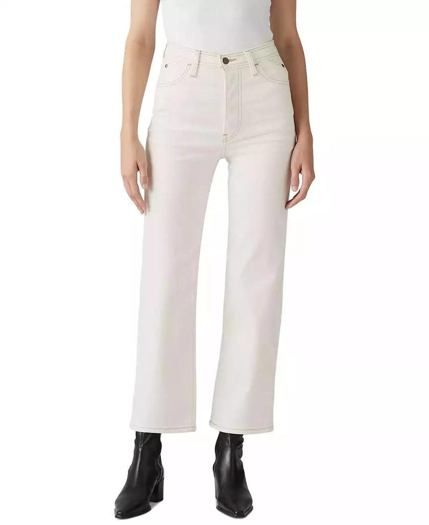 Levi's Women's High-Rise Riveted Ribcage Straight Ankle Jeans 1