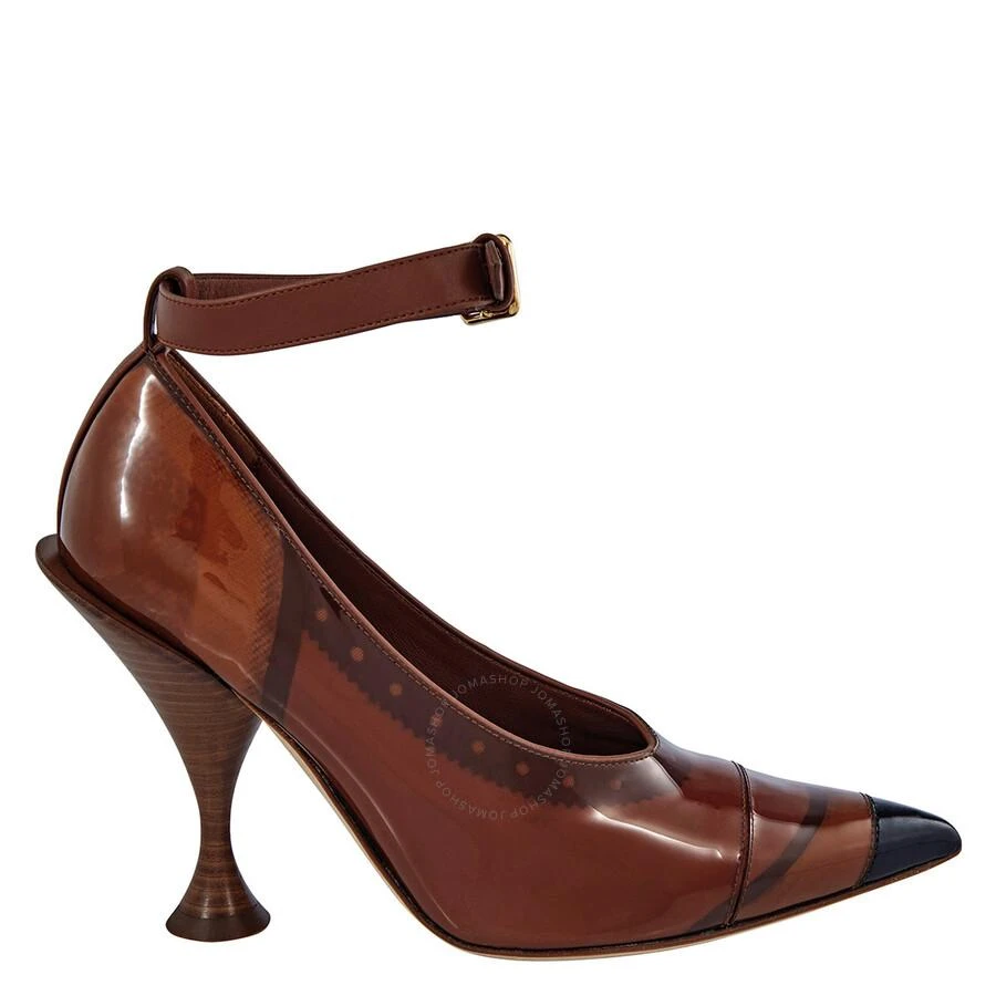 Burberry Ladies Evan 105 Pointed-toe Court Pumps 1