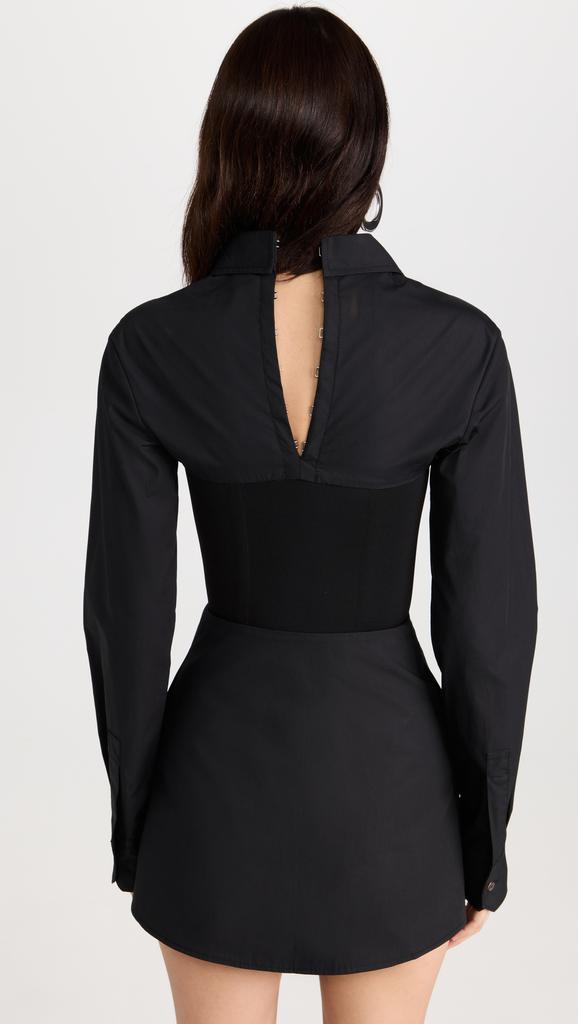 Dion Lee Hook Tube Shirt Dress