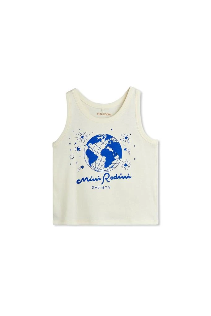 Mini Rodini Mini Rodini Globe Print Tank Top