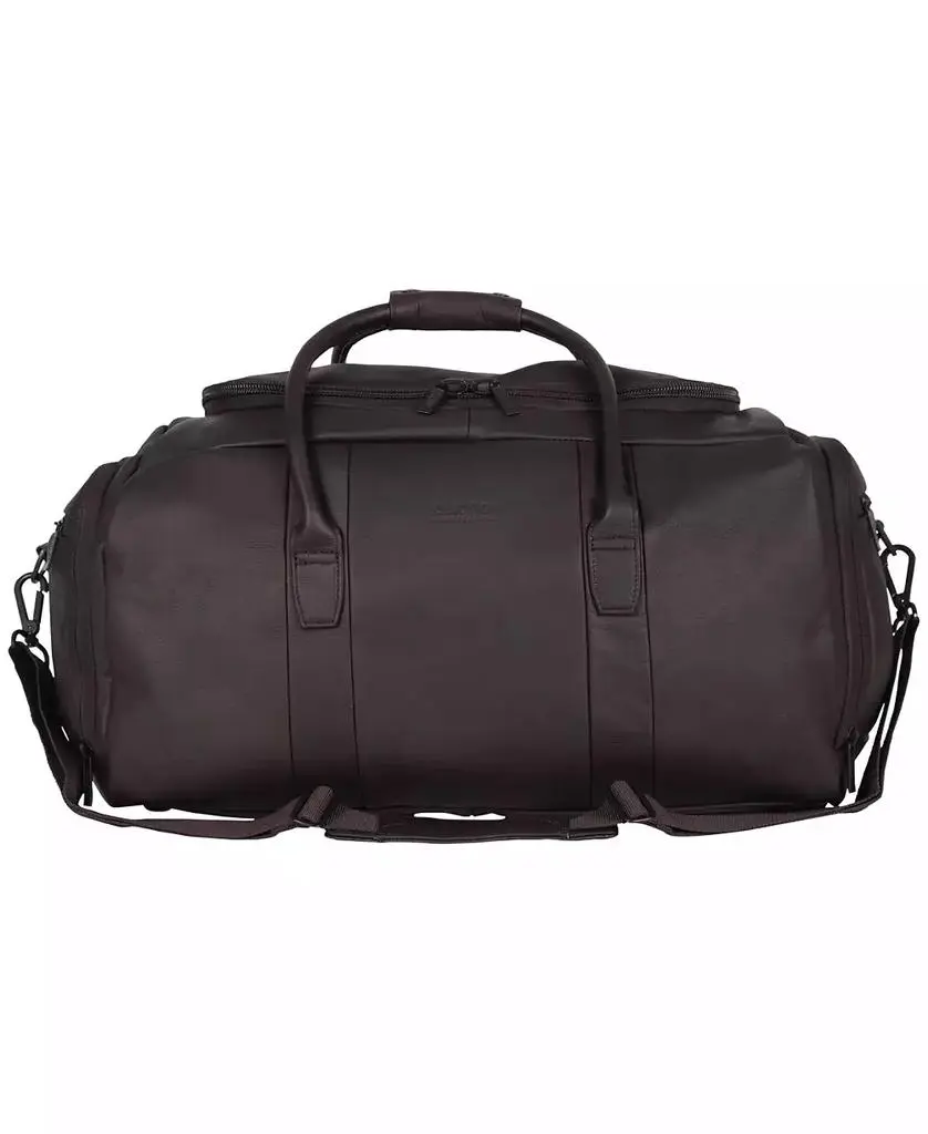 Kenneth Cole Colombian Leather 20" Single Compartment Top Load Travel Duffel Bag