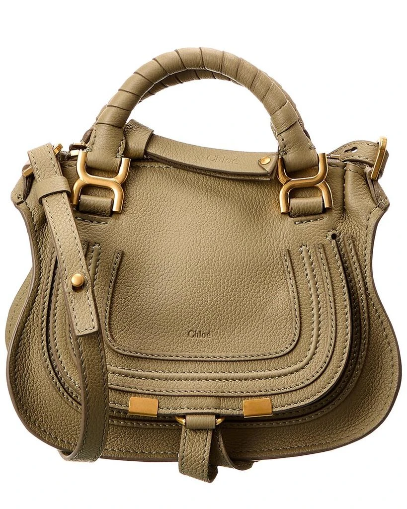Chloé Marcie Mini Double Carry Leather Satchel 1