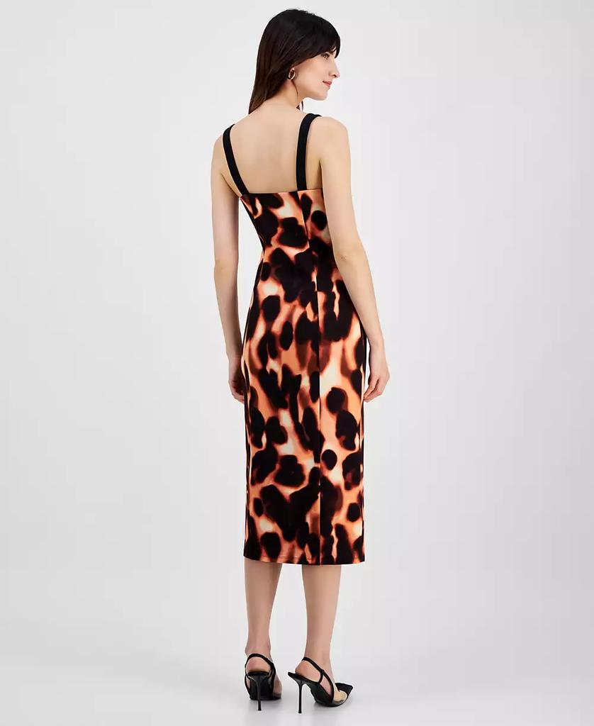 RACHEL Rachel Roy Alessia Contrast Scuba Crepe Dress