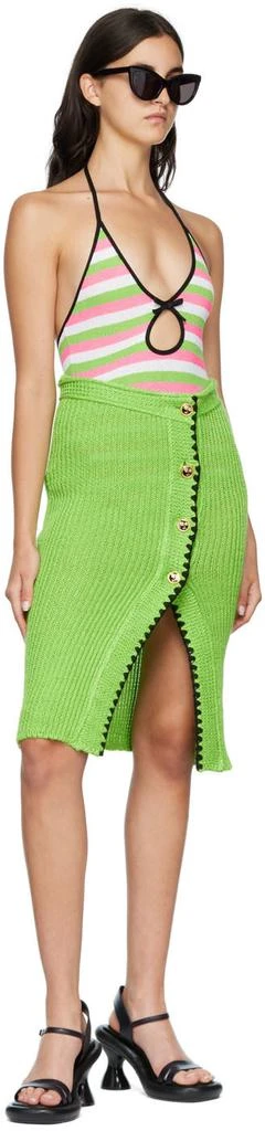 CORMIO Green Laura Midi Skirt 4