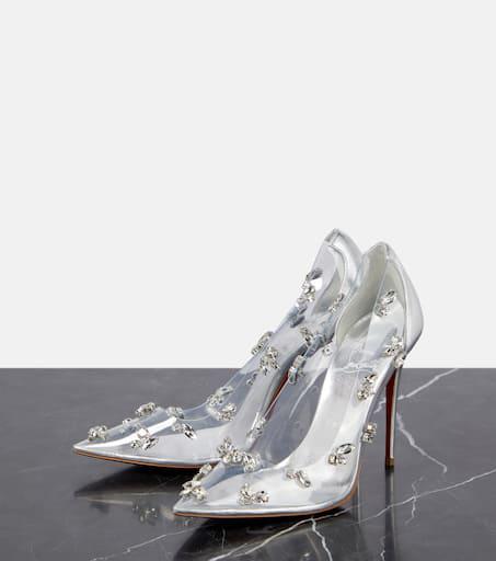 Christian Louboutin ビジュー付きハイヒール　35 Christian Louboutin ビジュー付きハイヒール 35