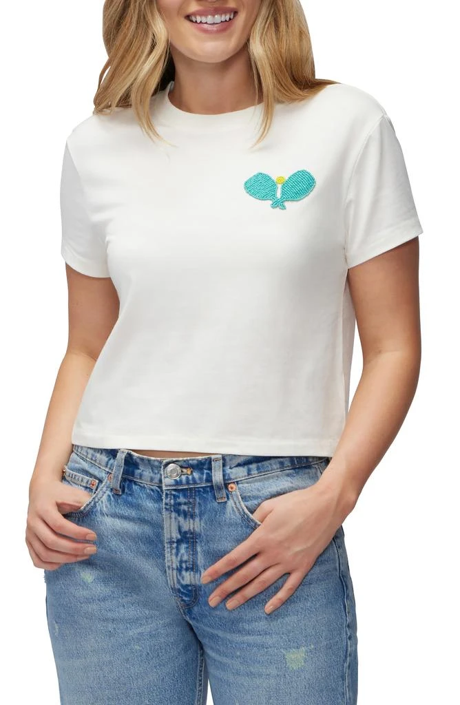 Wildfox Beaded Pickle Ball T-Shirt 6