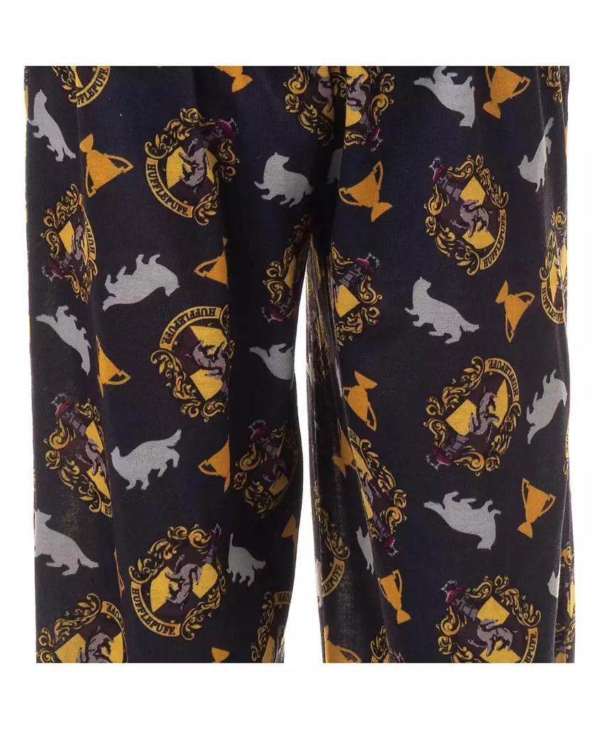 Harry Potter Boys Pajamas House Crest Logo Lounge Sleep Pajama Pants - Gryffindor Hufflepuff Ravenclaw Slytherin 3
