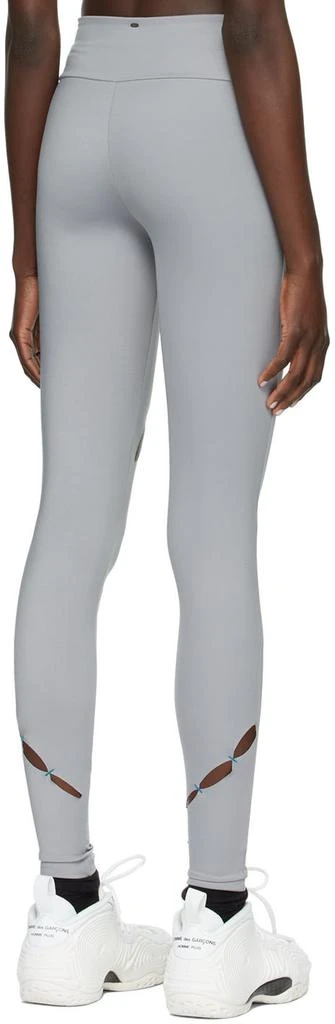 RUI SSENSE Exclusive Grey Cut-Out Sport Leggings 3