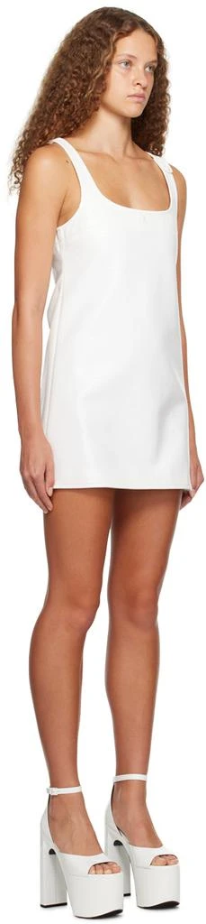 Courrèges White Trapeze Minidress 2