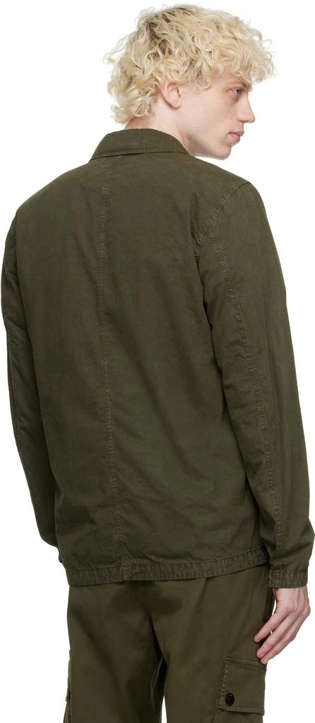 Stone Island Khaki Faded Jacket 3