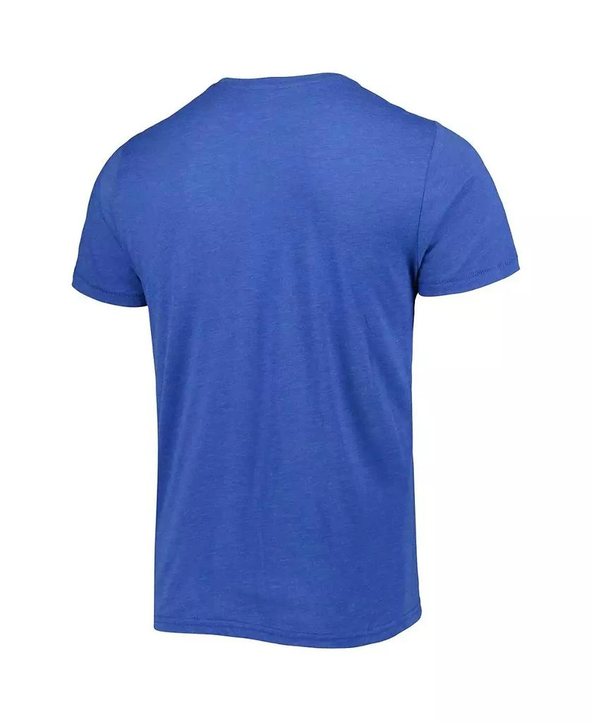 Homage Men's Josh Allen Heathered Royal Buffalo Bills NFL Blitz Player Tri-Blend T-shirt 2