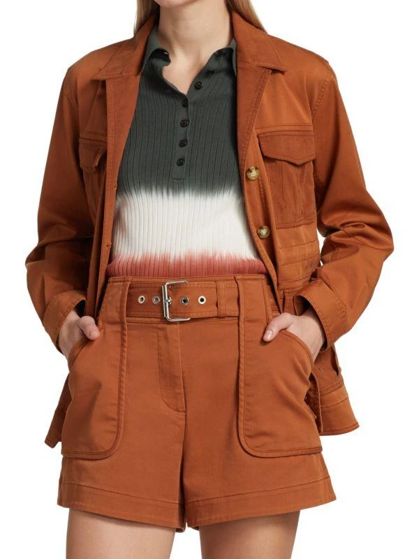 Derek Lam Alison Utility Shacket 1