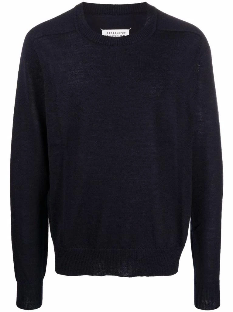 NA Four stitch blue Jumper 1