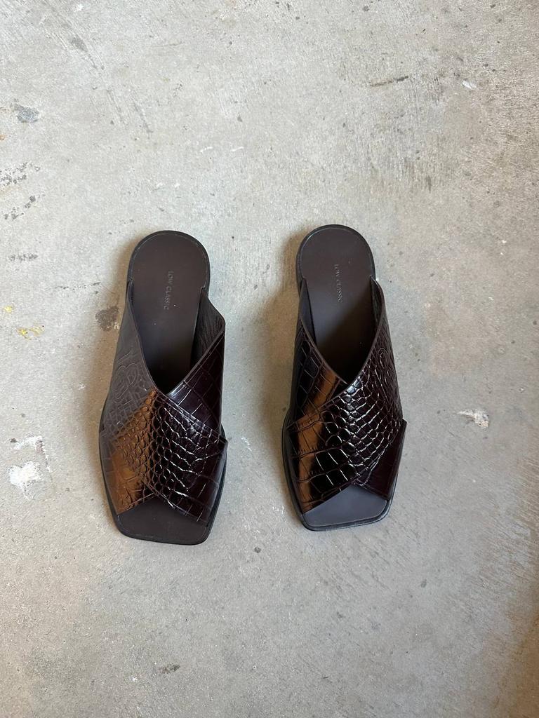 Low Classic Low Classic - Leather Crossover Sandals