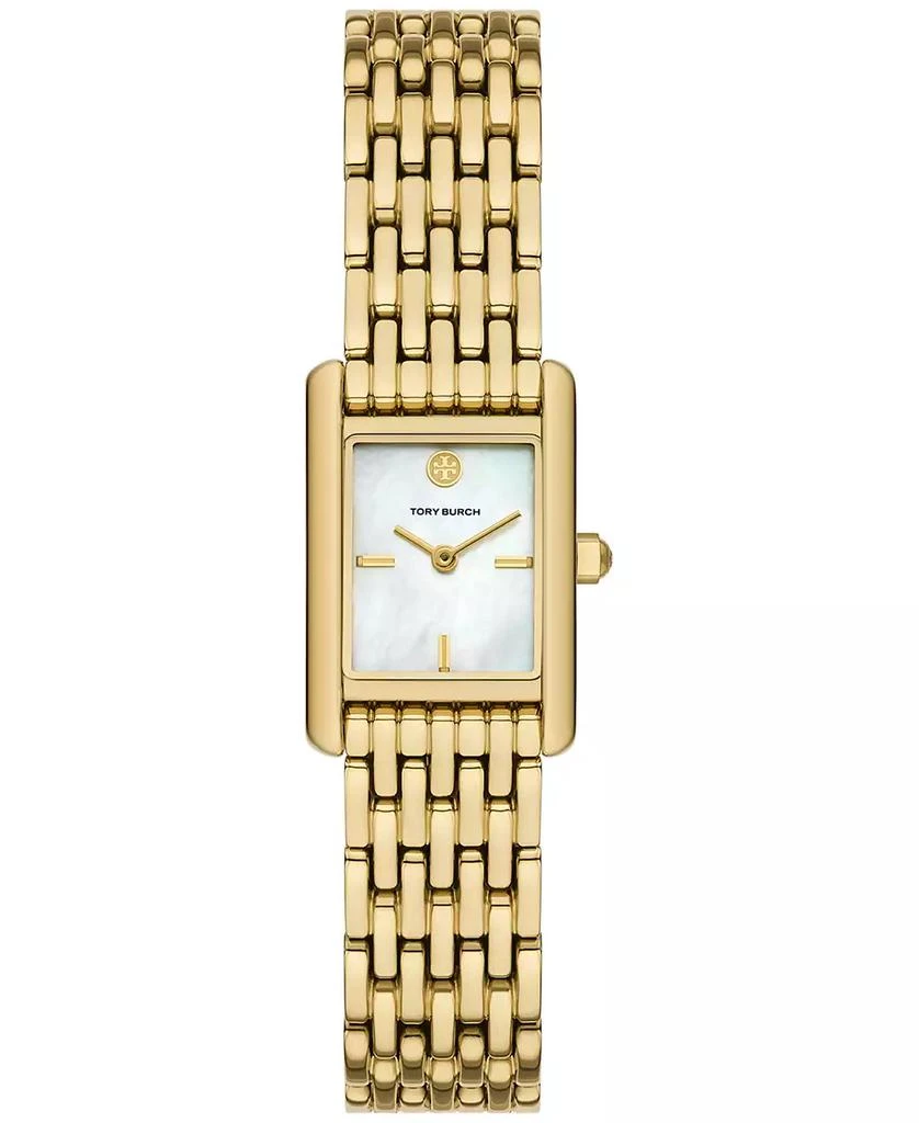Tory Burch Women's The Eleanor Quartz Gold-Tone Stainless Steel Bracelet Watch 19mm 1