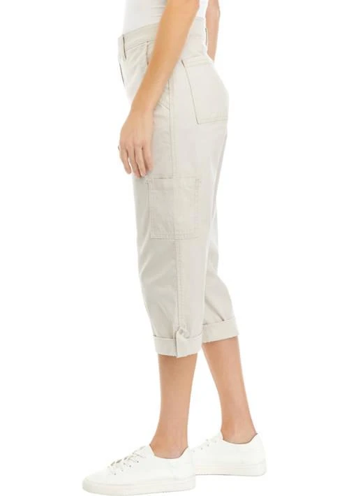 Gloria Vanderbilt Vanderbilt Womens Cargo Capri Pants 3
