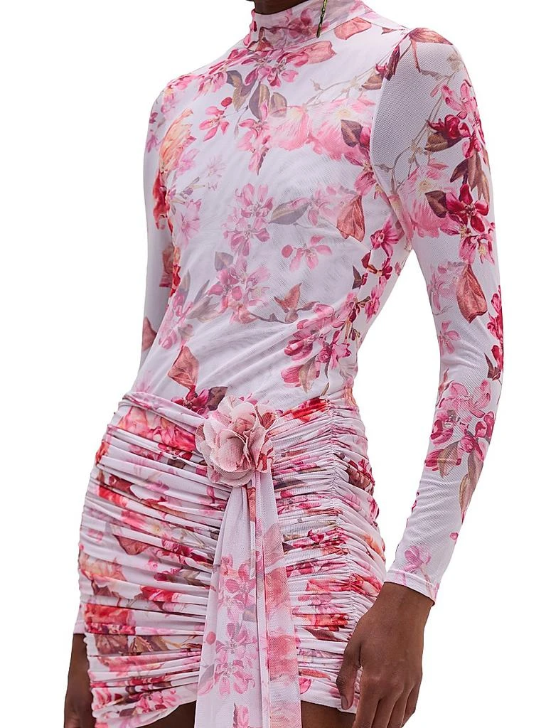PatBO Romantic Floral Haze Minidress 7