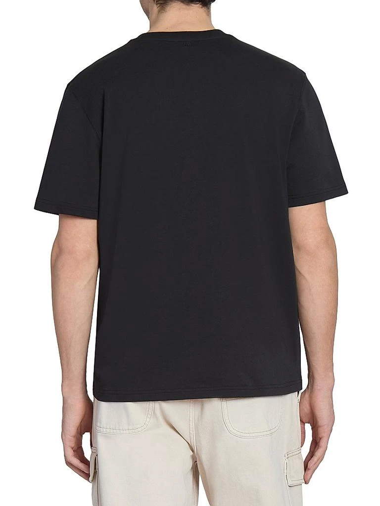 AMI ADC Embossed Logo T-Shirt 5