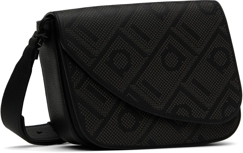 Salvatore Ferragamo Black Fiamma Bag 2