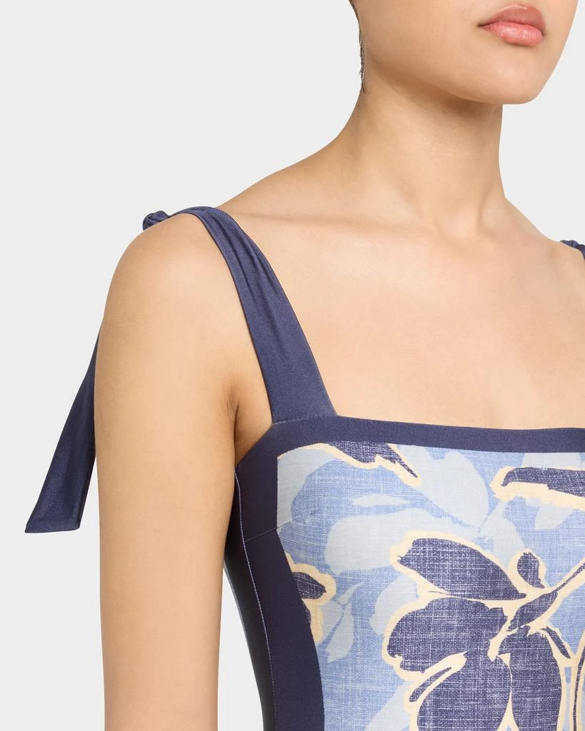 SIMKHAI Bow-Strap One-Piece Swimsuit 4