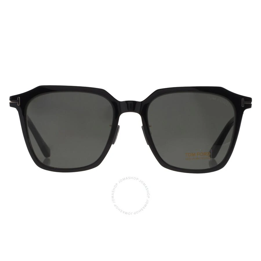 Tom Ford Grey Square Unisex Sunglasses FT0971-K 01A 54 1