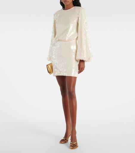 ROTATE Birger Christensen Sequined minidress - Dresses