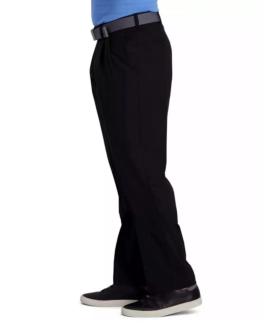 Haggar Cool Right Performance Flex Classic Fit Pleat Front Pant 3