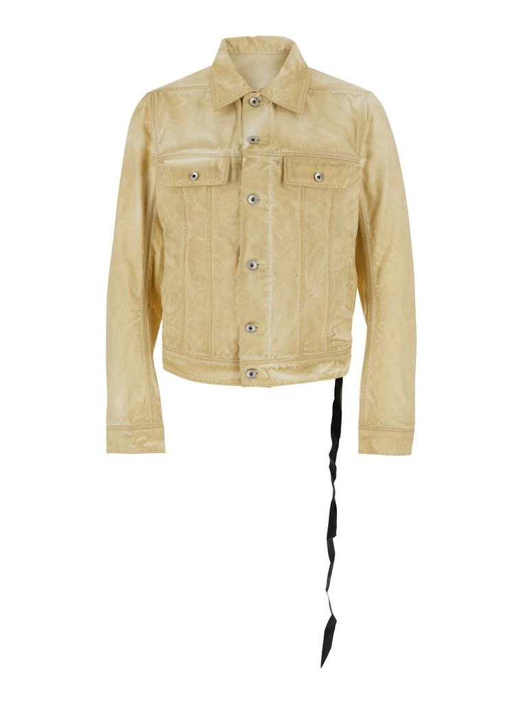 Rick Owens Rick Owens DRKSHDW Drawstring Trucker Jacket from Cettire