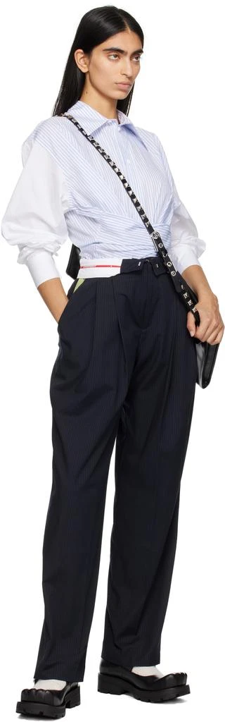 Charles Jeffrey Loverboy Navy Edinburgh Trousers 4