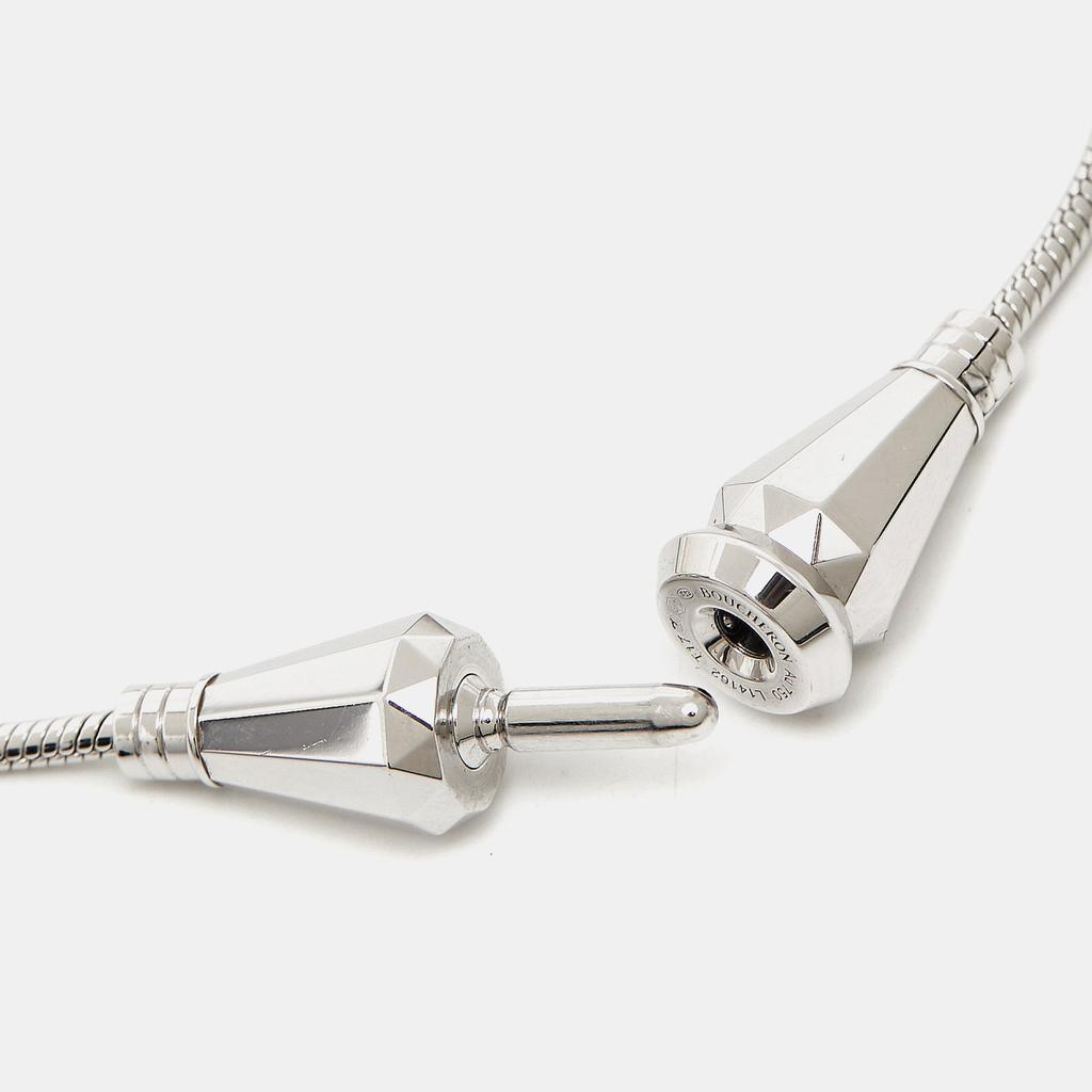 Boucheron Jack De  18K White Gold Bracelet