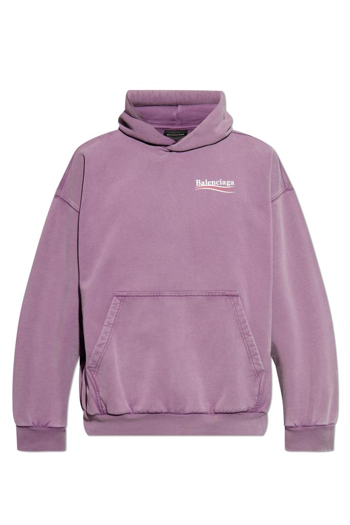 【BALENCIAGA】Large Fit Hoodie/追跡可能/全国送料無料 バレンシアガ - BALENCIAGA | Large Fit Hoodie-Black-Sの通販