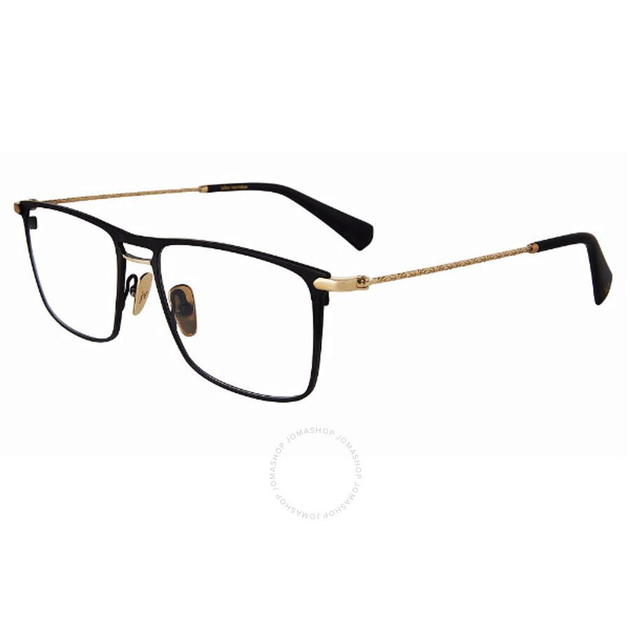 John Varvatos Demo Rectangular Men's Eyeglasses VJV191 0BLA 52