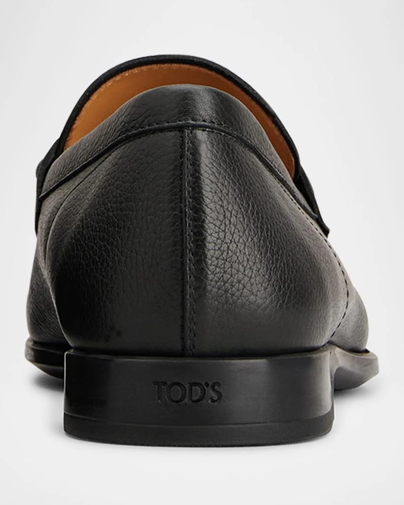 Tod's Men's Mocassino Gomma Leather Penny Loafers 2
