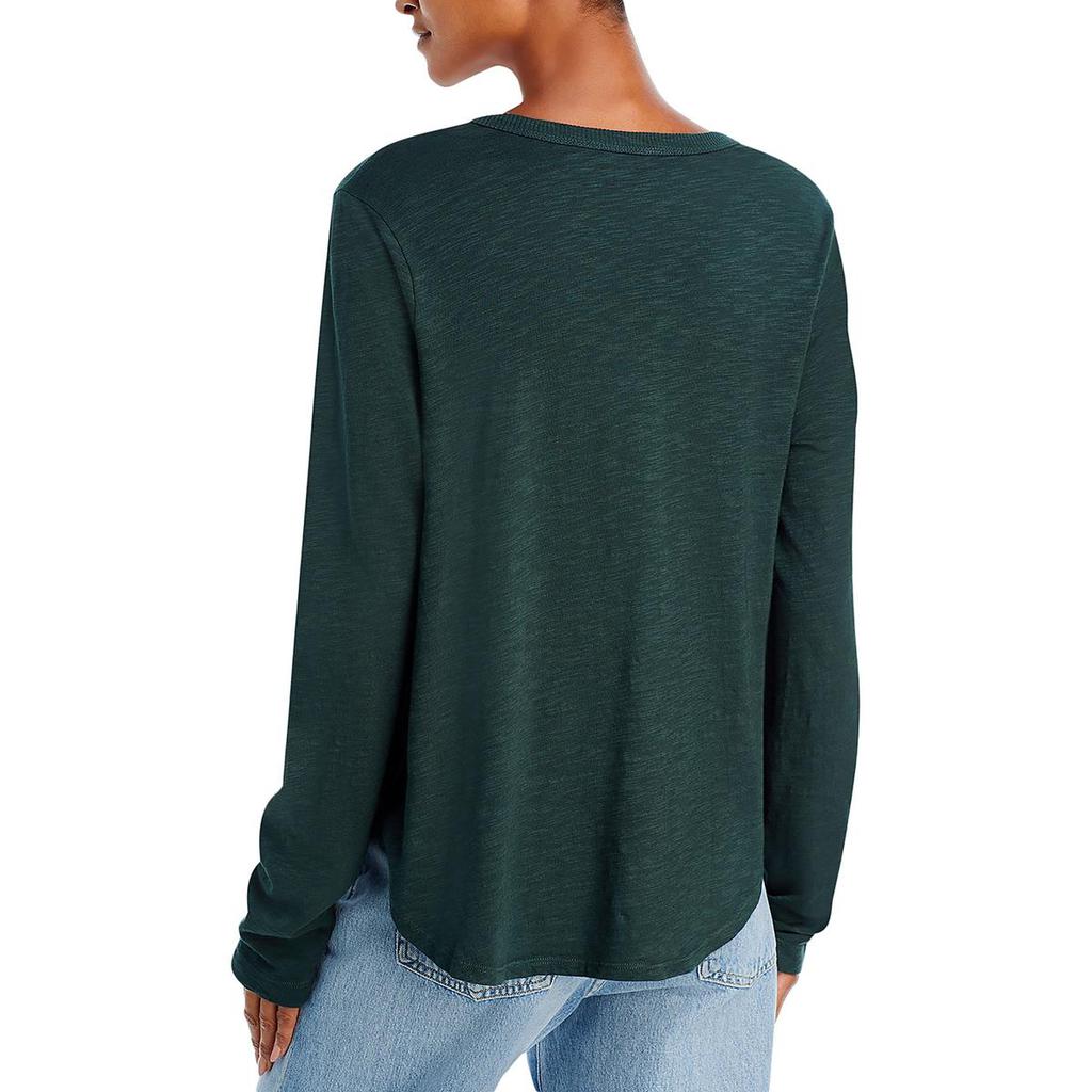 Wilt Womens Cotton Long Sleeve Pullover Top