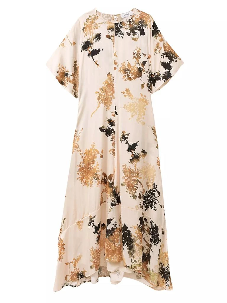 REISS Chrissy Floral Midi-Dress 1