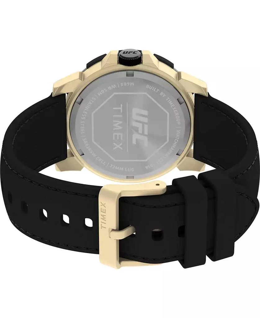 Timex UFC Men's Champ Digital Black Silicone Watch, 42mm 2