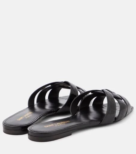 Yves Saint Laurent Tribute Nu Pieds 05 leather slides 3