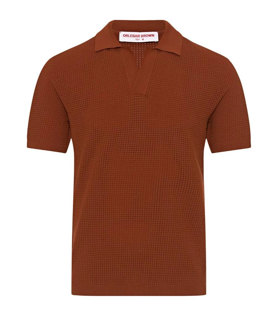ORLEBAR BROWN Knitted Roddy Polo Shirt 1