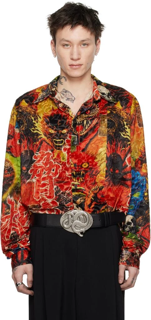 LU'U DAN Multicolor Misfit Shirt 1