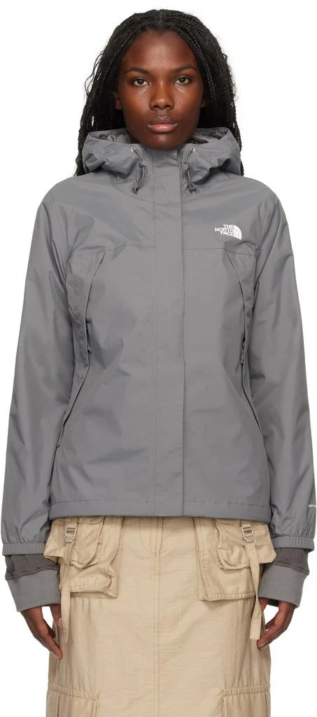 The North Face Gray Antora Rain Jacket 1