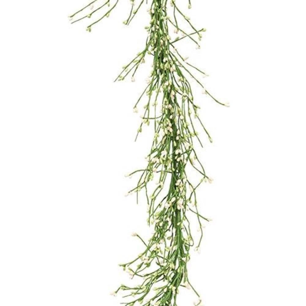 Hivvago Green Field Pip Berry Garland 4.5 ft 1