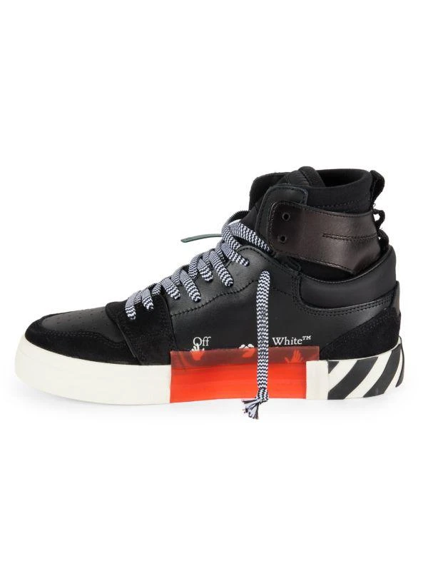 Off-White Logo High Top Sneakers 4