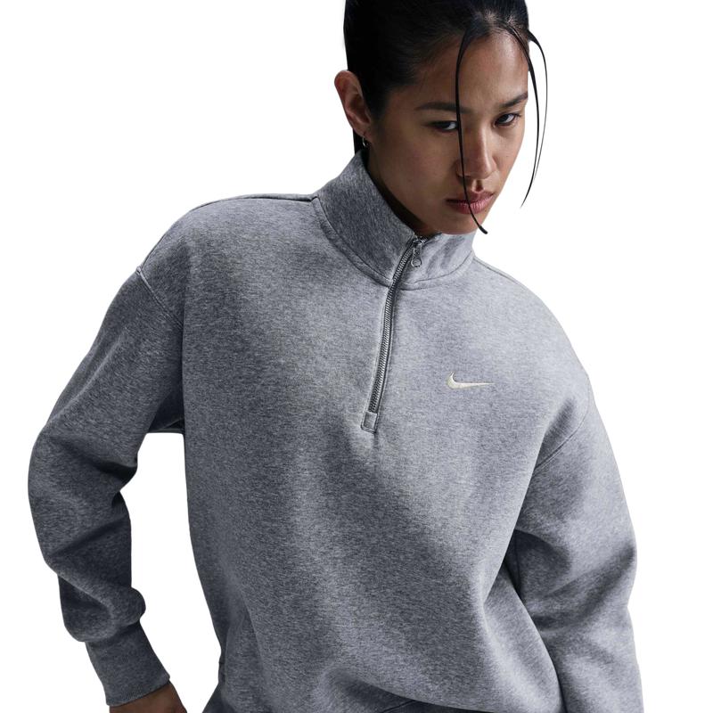 ナイキ Nike 【 Nsw Phoenix Fleece Oversized Long Quarter-Zip Women's 】 レディース NIKE Nike NSW Phoenix Fleece Oversized Long Quarter-Zip