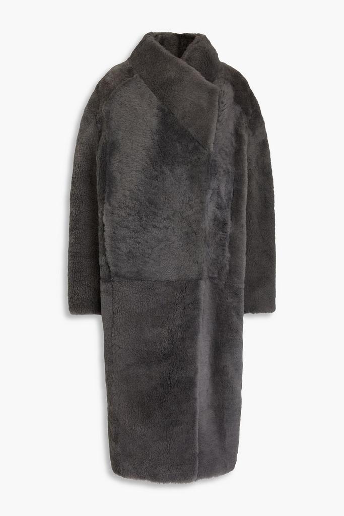 Karl Donoghue Wrap-effect shearling coat